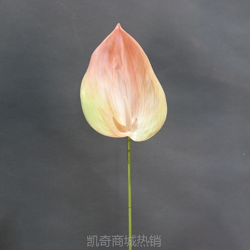 婚礼仿真花材观音莲火鹤绢花婚礼堂吊顶装饰假花背景花艺插花布置