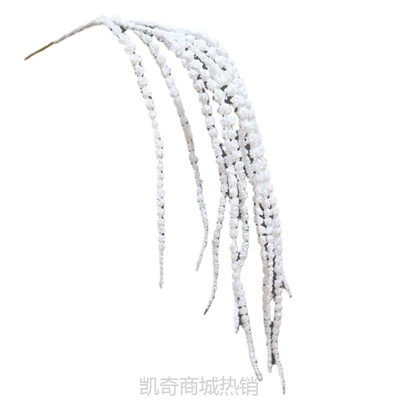 婚庆装饰仿真吊米婚礼吊顶花材长穗花婚礼堂舞台绢花布置千丝万缕