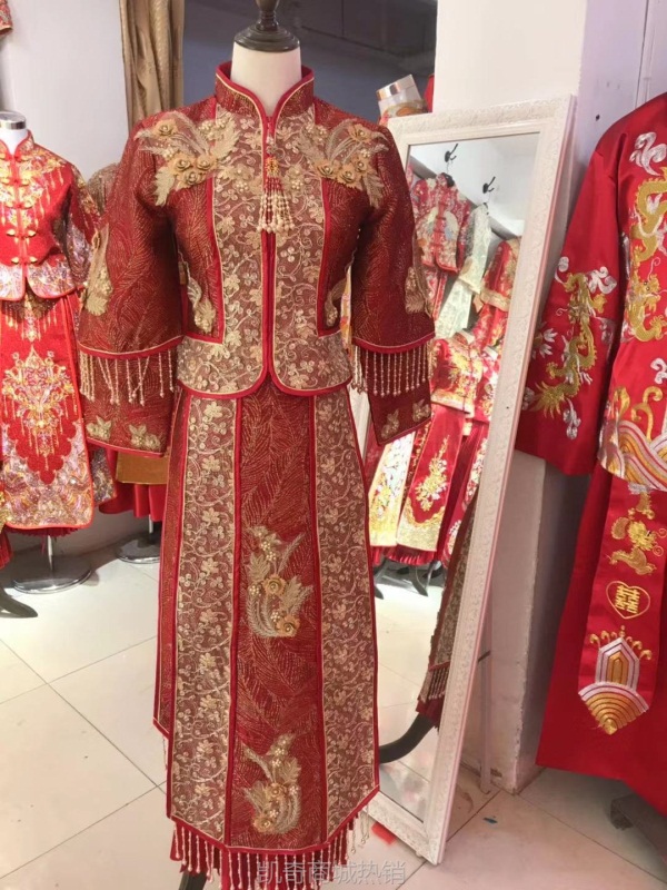 小红书款秀禾服2024新款新娘礼服中式结婚礼服喜服新娘敬酒服嫁衣