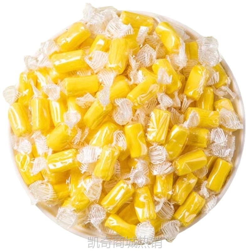 泰式风味榴莲糖特浓榴莲奶糖软糖水果糖儿童休闲网红零食500g/袋