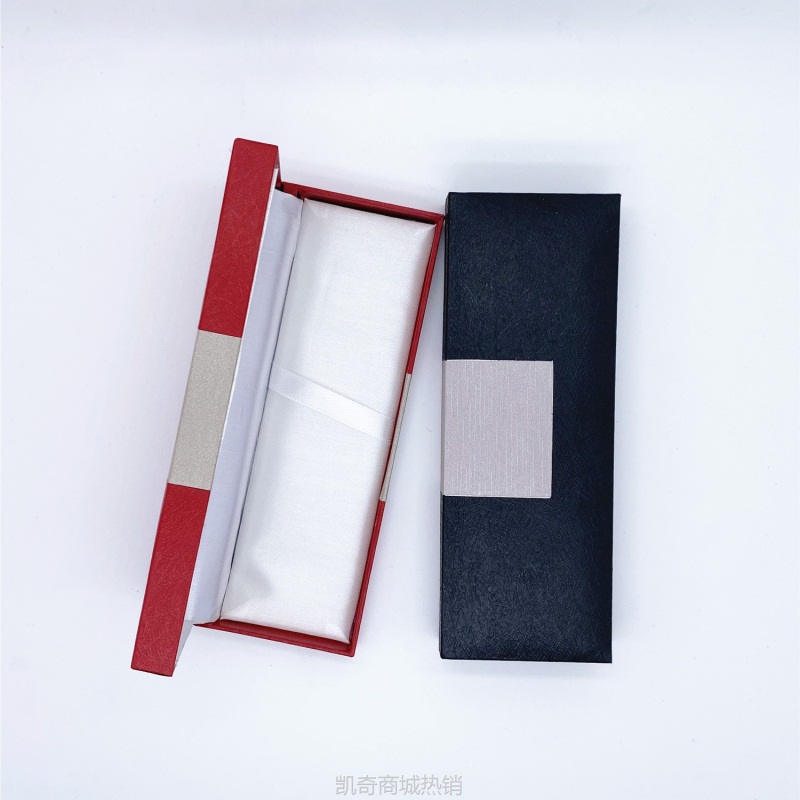 中国红青花爆款BOX礼品笔盒促销笔包装盒可做logo年会创意