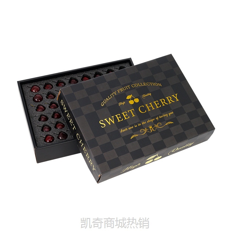 车厘子礼品盒包装盒3斤装黑珍珠智利车厘子樱桃年货礼品盒空盒子