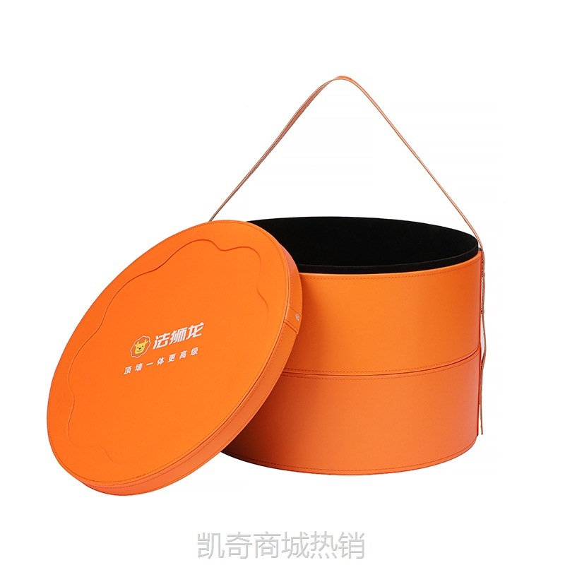 高档年货礼盒包装皮盒坚果礼品包装盒燕窝零食盒新年节日礼品包装
