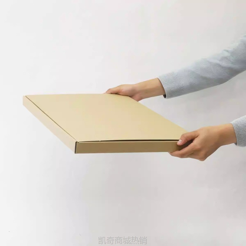 纯色正方形飞机盒现货小批量快递彩盒服装包装盒高档礼品盒子批发
