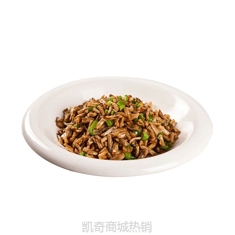厂家湘菜饭店酒店批发375g半成品素菜商用湖南卜豆角常温预制菜