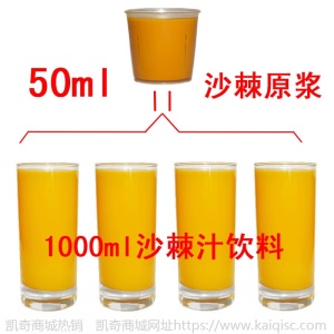 沙棘汁饮料 沙棘原浆正品 新疆特产新鲜果汁 厂家批发20kg/桶