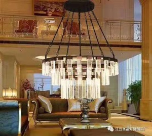 定制北欧后现代简约轻奢水晶吊灯客厅餐厅卧室灯个性创意灯具灯饰