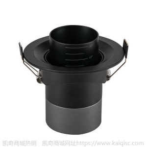 嵌入式COB天花灯 调焦射灯变焦聚光灯酒店客房家装筒灯散光牛眼灯