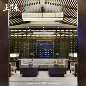 正源新中式灯具定制吊灯会所灯具订制别墅酒店非标工程灯具灯定制
