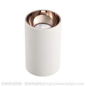led明装筒灯吸顶免开孔cob天花顶灯家装客厅商场店铺彩杯射灯