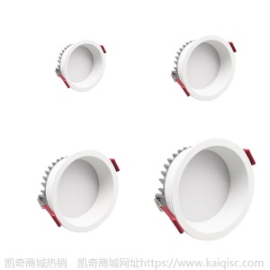 无主灯窄边筒灯LED嵌入式窄边框孔灯家用家装深防眩光天花灯