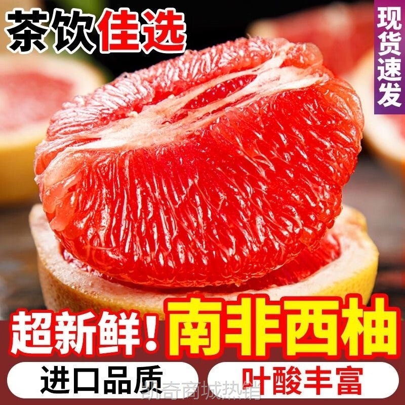 南非进口红心西柚新鲜柚子当季叶酸水果葡萄柚批发包邮新