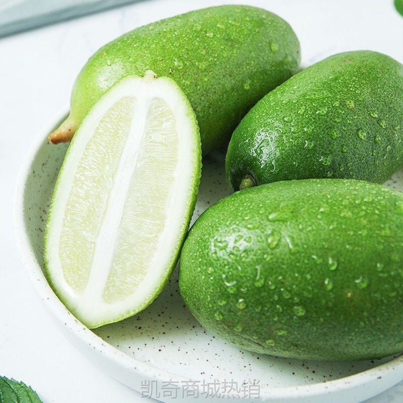 海南青柠檬无籽香水柠檬新鲜水果奶茶店专用整箱批发工厂一件批发