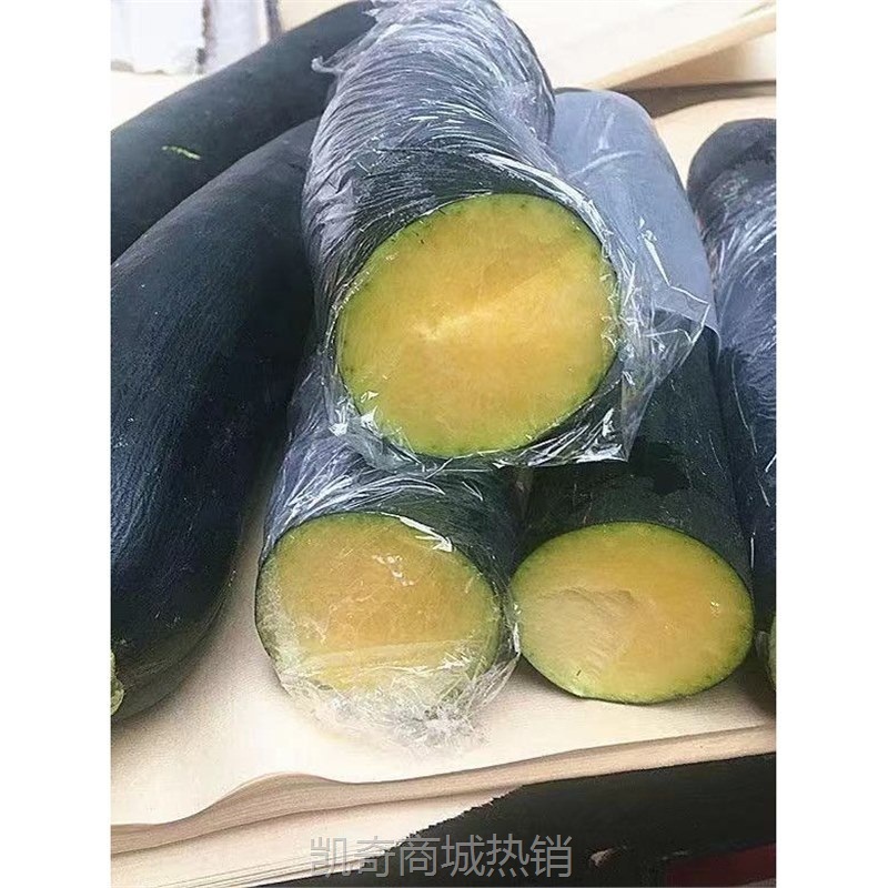 当季嫩南瓜新鲜长南瓜蔬菜黑窝瓜菜南瓜炒菜青窝瓜绿南瓜现摘整箱