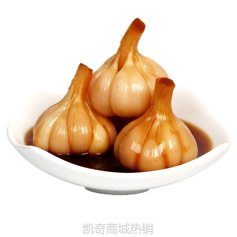 5斤装安徽特产糖蒜头糖醋蒜甜蒜腌蒜头酱菜酱汁咸蒜头新鲜大蒜1斤