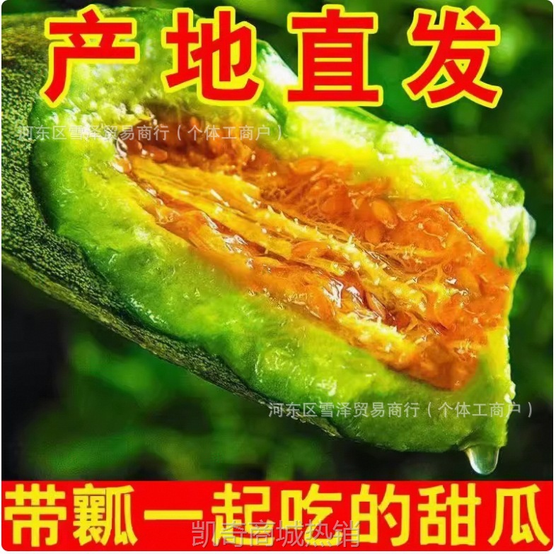 【甜美多汁】山东头茬羊角蜜甜瓜正宗应季水果新鲜孕妇批发蜜瓜批