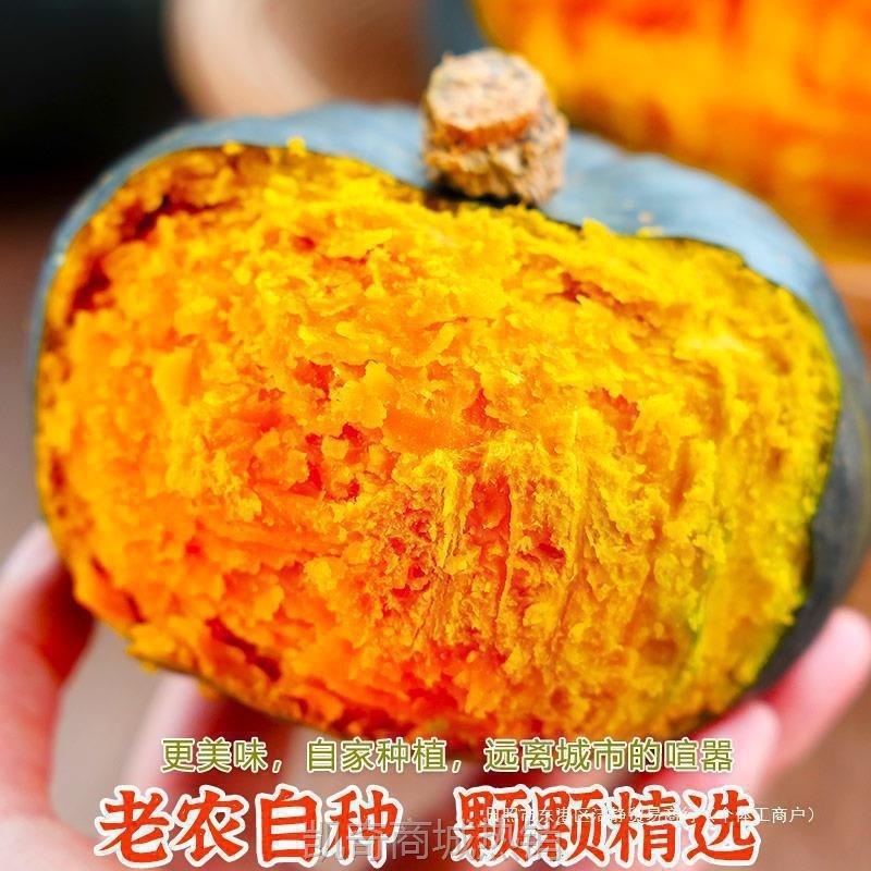 贝贝南瓜5斤宝宝辅食板栗味小南瓜新鲜蔬菜迷你南瓜批发包邮3
