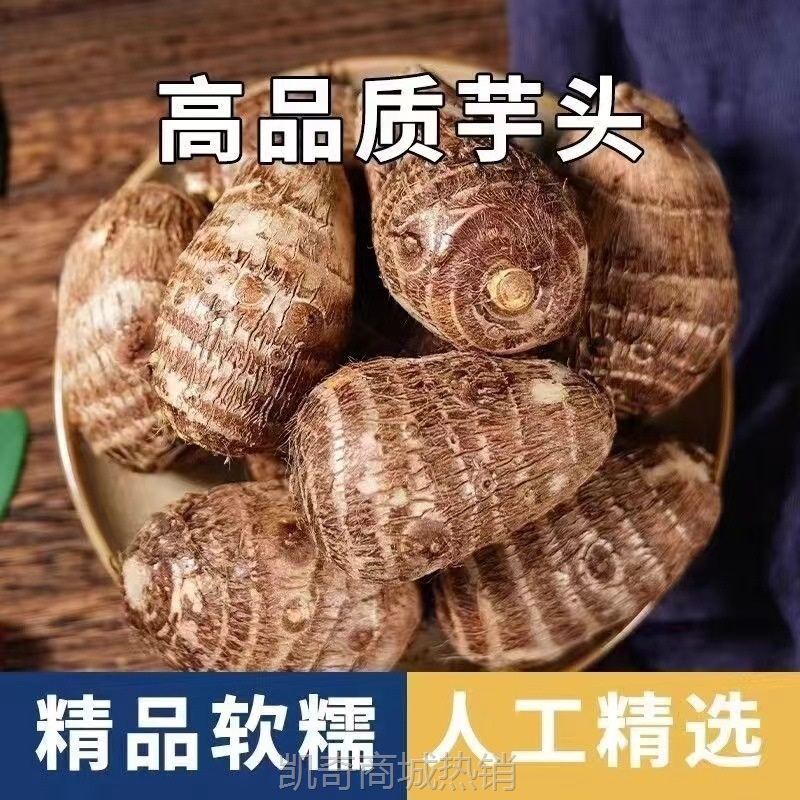 毛芋头新鲜山东芋头牛奶小芋头软糯红芽芋甜毛芋本地芋艿辅食批发