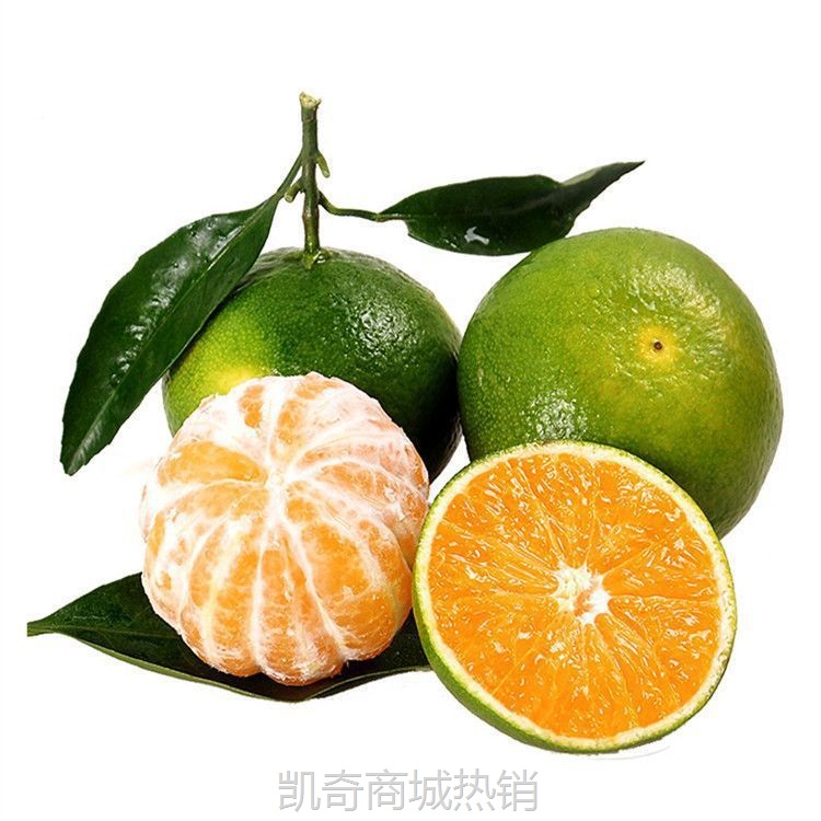 宜昌无籽蜜橘新鲜桔子蜜桔薄皮孕妇水果柑橘早熟桔子青皮蜜桔
