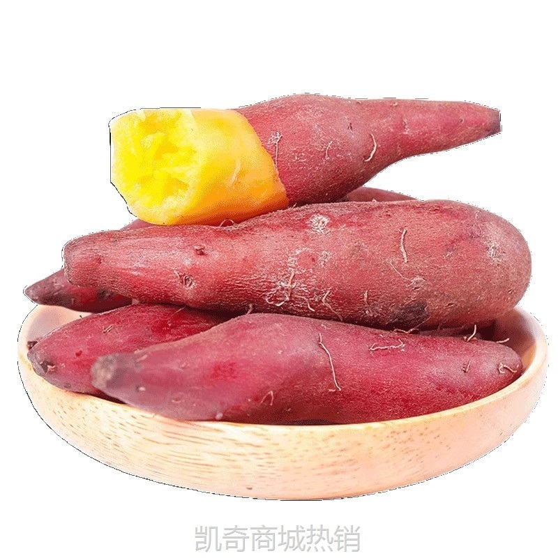 天目山小香薯金手指红薯新鲜挖黄心粉甜沙地板栗地瓜番薯-5斤批发