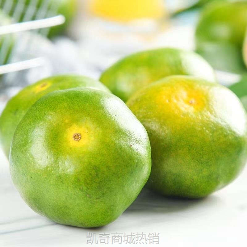 宜昌无籽蜜橘新鲜桔子蜜桔薄皮孕妇水果柑橘早熟桔子青皮蜜桔