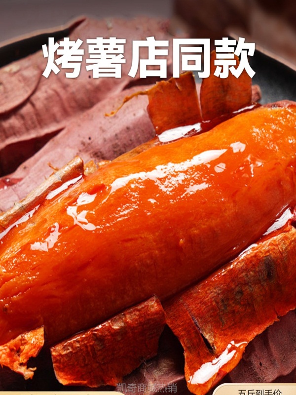 山东烟薯25号糖心流油烤薯店地瓜新鲜农家自种5蜜薯沙地番薯