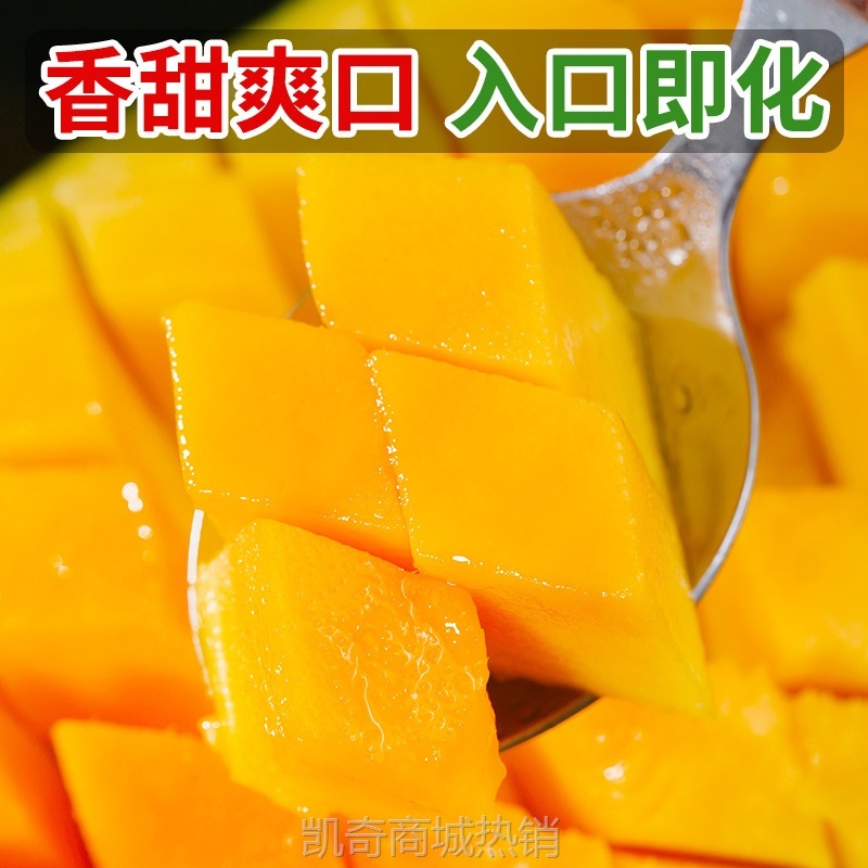 新鲜越南大青芒10斤芒果水果金煌芒青皮大果应季热带云南当季特产