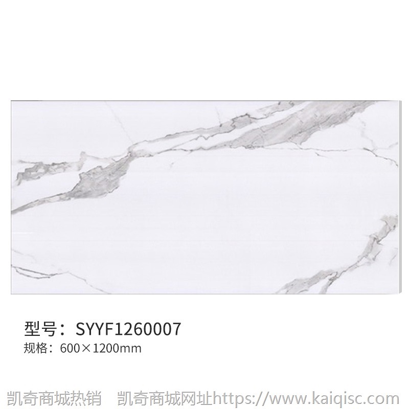 现代简约通体大理石客厅瓷砖600*1200厨卫防滑耐磨灰色地板砖墙砖