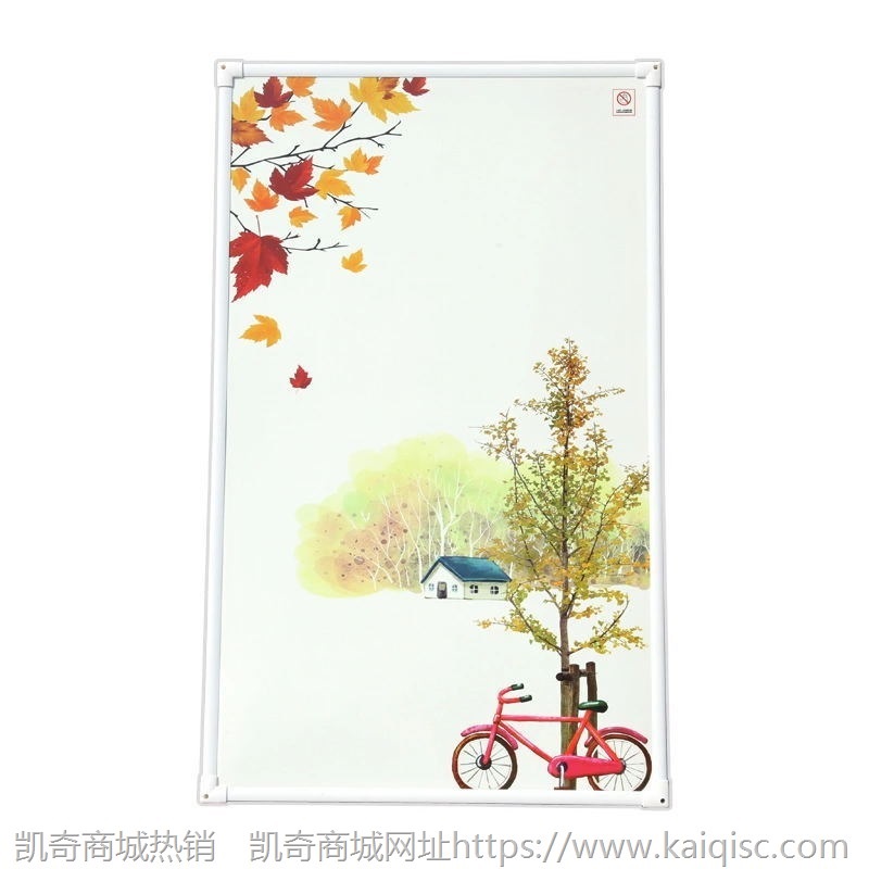 石墨烯电暖画厂家供应100*60煤改电用石墨烯电热板碳晶电暖画