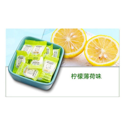 网红喜庆糖果带祝福文字薄荷清口糖过年招待糖好运猫恭喜发财