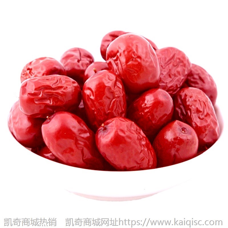 新疆红枣 若羌灰枣500g 特级大枣 免洗零食煮粥 特产干果厂家批发