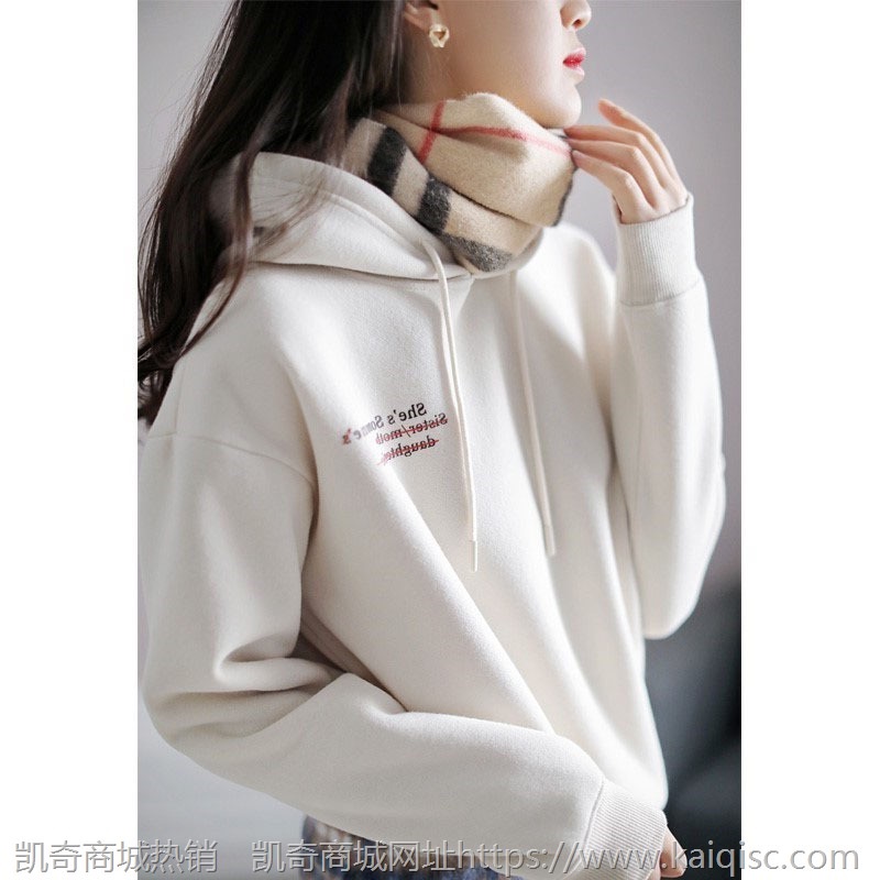 外套意大利尾货剪标凯奇加绒卫衣清仓外单大牌撤柜高端女装上衣冬