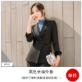 酒红色小西装套装外套女秋冬新款韩版时尚高端职业装休闲正装西服