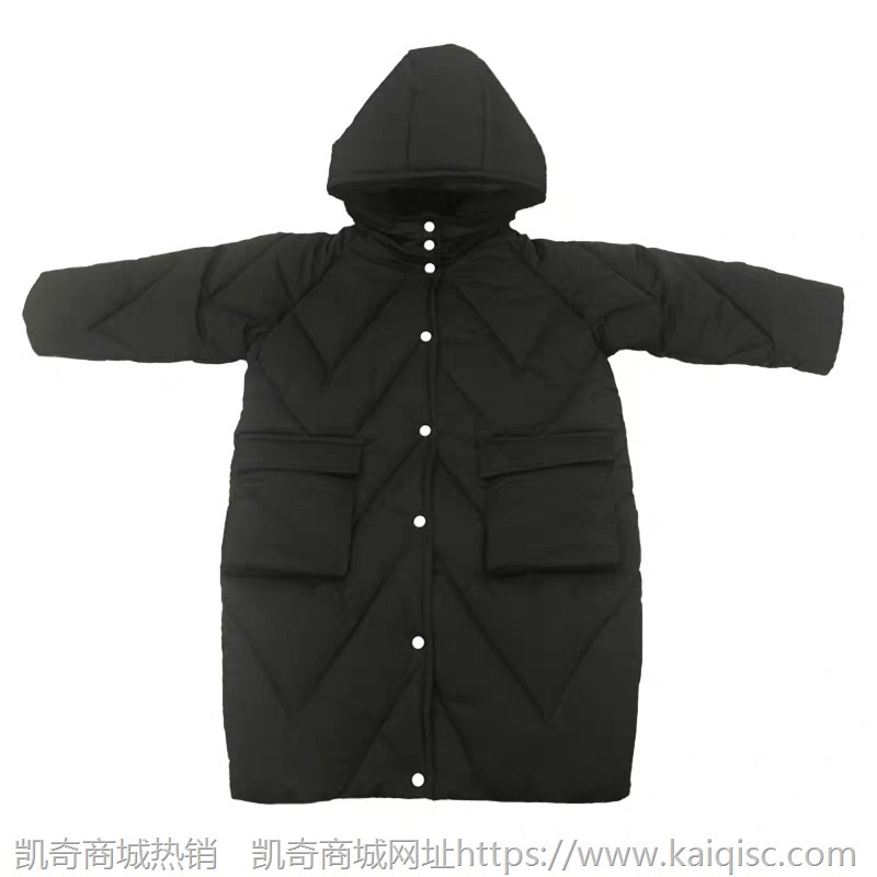 儿童棉服 2021冬季新款韩版童装长款保暖加厚男女宝宝羽绒棉外套