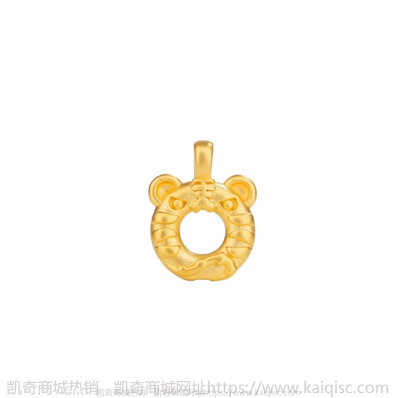 999足金黄金项链3d硬金吊坠项链0.2g起专供抖音直播基地支持代发
