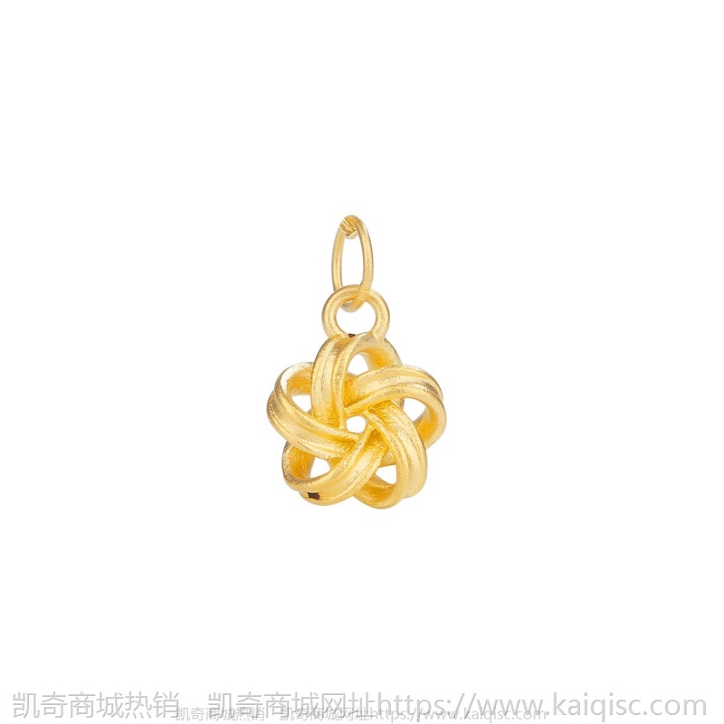 999足金黄金项链3d硬金吊坠项链0.2g起专供抖音直播基地支持代发