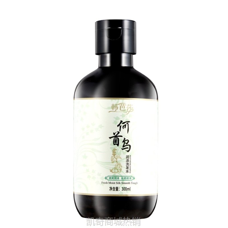 韩芭莎何首乌洗发水草本提取温和清洁舒缓头皮去油固发改善掉发